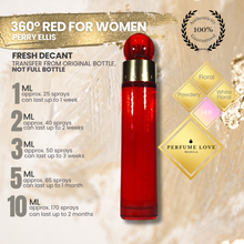 Load image into Gallery viewer, PERFUME DECANT Perry Ellis 360 Red for Women Eau de Parfum