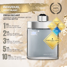 Load image into Gallery viewer, PERFUME DECANT Mont Blanc Individuel Eau de Toilette