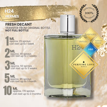 Load image into Gallery viewer, PERFUME DECANT Hermes H24