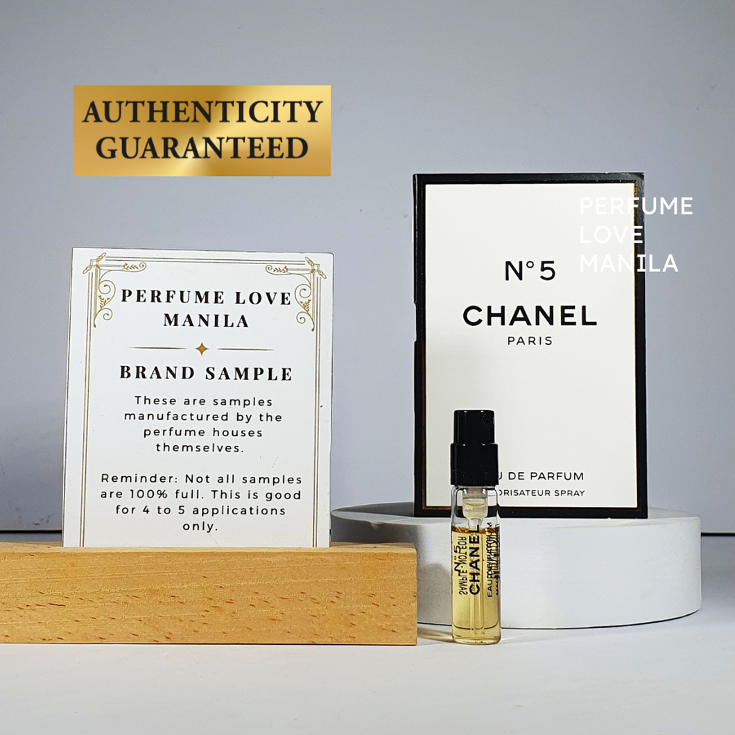 PERFUME SAMPLE VIAL 1.5ml Chanel N.5 EDP