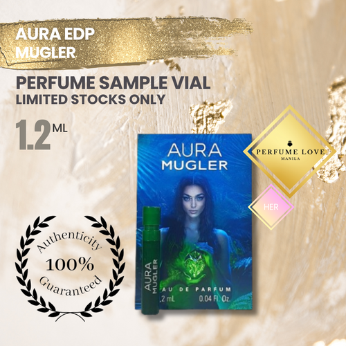 PERFUME SAMPLE VIAL 1.2ml Mugler Aura EDP