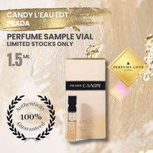 Load image into Gallery viewer, PERFUME SAMPLE VIAL 1.5ml Prada Candy L&#39;eau