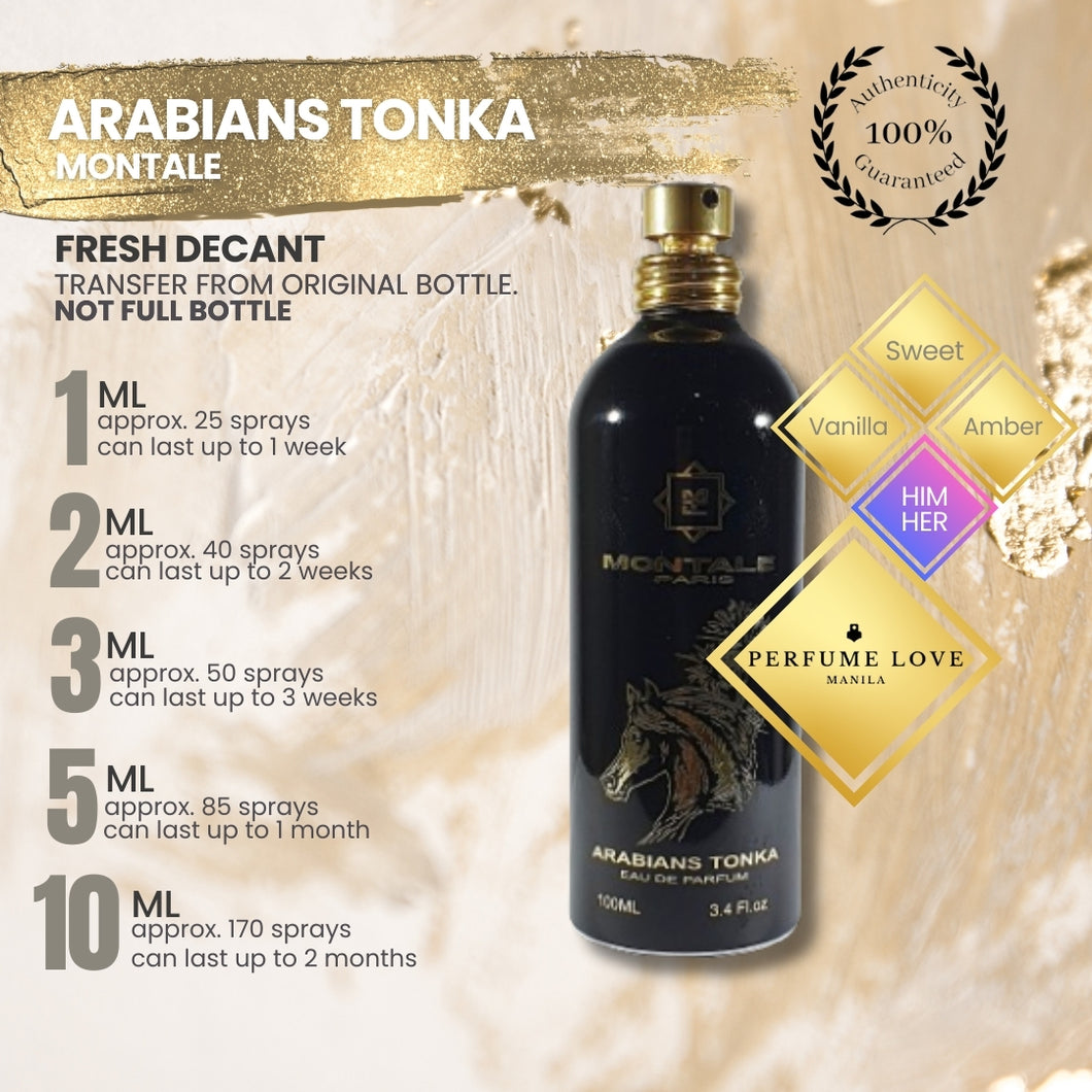 PERFUME DECANT Montale Arabian Tonka