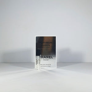 PERFUME SAMPLE VIAL 1.5ml Chanel Platinum Egoiste Pour Homme EDT