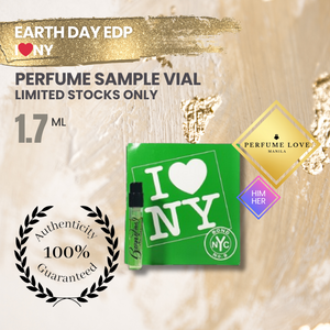 PERFUME SAMPLE VIAL 1.7ml I❤️NY for Earth Day