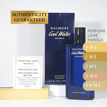 Load image into Gallery viewer, PERFUME DECANT Davidoff Coolwater Intense
