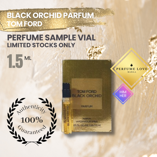 PERFUME SAMPLE VIAL 1.5ml Tom Ford Black Orchid Parfum