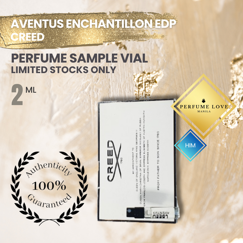 PERFUME SAMPLE VIAL 2ml Creed Aventus Enchantillon EDP