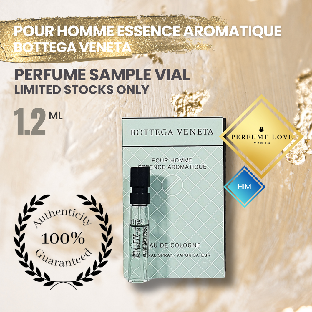 PERFUME SAMPLE VIAL 1.2ml Bottega Veneta Essence Aromatique Perfume Discovery Hub
