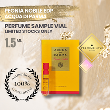 Load image into Gallery viewer, PERFUME SAMPLE VIAL 1.5ml Acqua Di Parma Peonia Nobile
