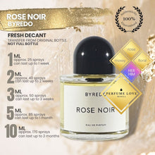 Load image into Gallery viewer, PERFUME DECANT Byredo Rose Noir