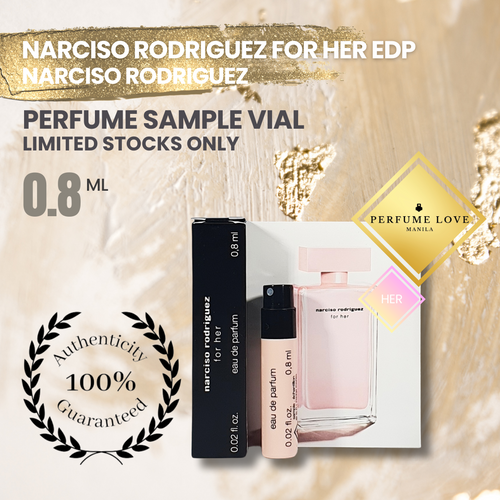 SAMPLE VIAL 0.8 Narciso Rodriguez For Her EDP
