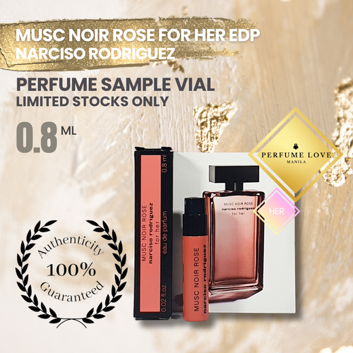 SAMPLE VIAL 0.8 NR Musc Noir Rose For Her EDP