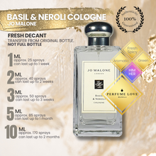 Load image into Gallery viewer, PERFUME DECANT Jo Malone Basil &amp; Neroli Cologne