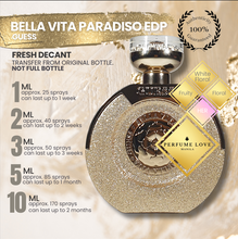 Load image into Gallery viewer, PERFUME DECANT Guess Bella Vita Pardiso Eau de Parfum