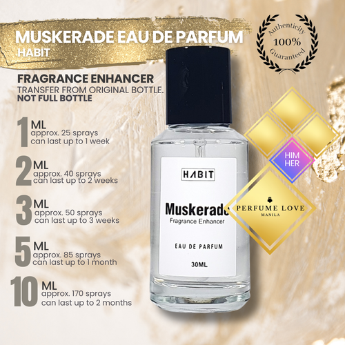 FRAGRANCE ENHANCER Habit Muskerade Eau de Parfum