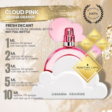 Load image into Gallery viewer, PERFUME DECANT Ariana Grande Cloud Pink sweet, fruity, musky notes