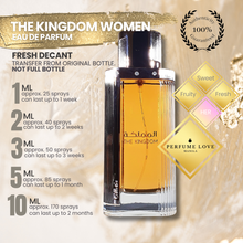 Load image into Gallery viewer, PERFUME DECANT Lattafa The Kingdom for Women Eau de Parfum