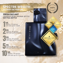Load image into Gallery viewer, PERFUME DECANT Fragrance World Spectre Wraith Eau de Parfum