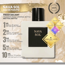 Load image into Gallery viewer, PERFUME DECANT Rayhaan Nava Sol Eau de Parfum