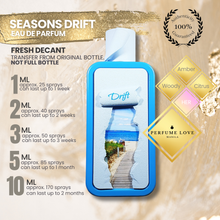 Load image into Gallery viewer, PERFUME DECANT Riffs Perfumes Seasons Drift Eau de Parfum