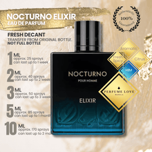 Load image into Gallery viewer, PERFUME DECANT Rayhaan Nocturno Elixir Eau de Parfum
