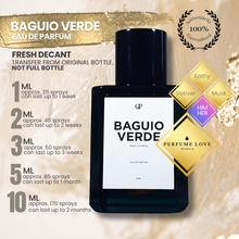 Load image into Gallery viewer, PERFUME DECANT Greg Parilla Baguio Verde Eau de Parfum