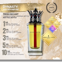 Load image into Gallery viewer, PERFUME DECANT Lattafa Dynasty Eau de Parfum