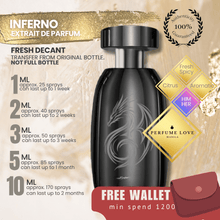 Load image into Gallery viewer, PERFUME DECANT Mykonos Inferno Extrait de Parfum