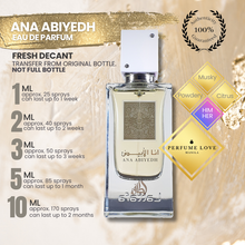 Load image into Gallery viewer, PERFUME DECANT Lattafa Ana Abiyedh I am White Eau de Parfum