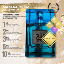Load image into Gallery viewer, PERFUME DECANT Zimaya Mazaaj Rythm Eau de Parfum