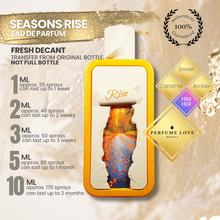 Load image into Gallery viewer, PERFUME DECANT Riffs Perfumes Seasons Rise Eau de Parfum