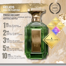 Load image into Gallery viewer, PERFUME DECANT Velixir Parfums Helios Eau de Parfum
