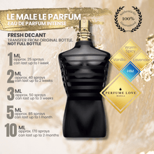 Load image into Gallery viewer, PERFUME DECANT Jean Paul Gaultier Le Male Le Parfum Intense