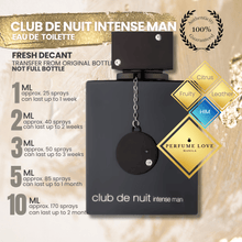Load image into Gallery viewer, PERFUME DECANT Armaf Club De Nuit Intense Man Eau de Toilette