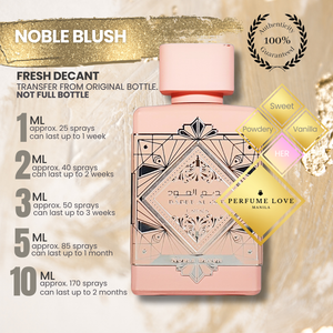 PERFUME DECANT Lataffa Badee Al Oud Noble Blush Eau de Parfum