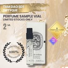 Load image into Gallery viewer, SAMPLE VIAL 2ml Diptyque Tam Dao EDT