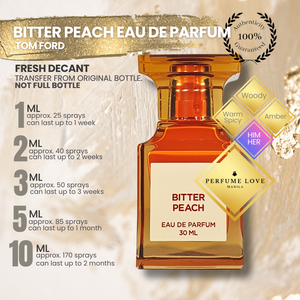 PERFUME DECANT Tom Ford Bitter Peach Eau de Parfum – Perfume Love