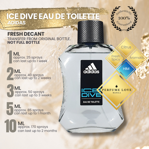 PERFUME DECANT Adidas Ice Dive Eau de Toilette