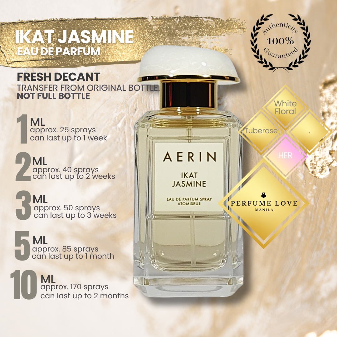 PERFUME DECANT Aerin Ikat Jasmine Eau de Parfum – Perfume Love Manila