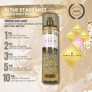 PERFUME DECANT Bath & Body Works In the Stars