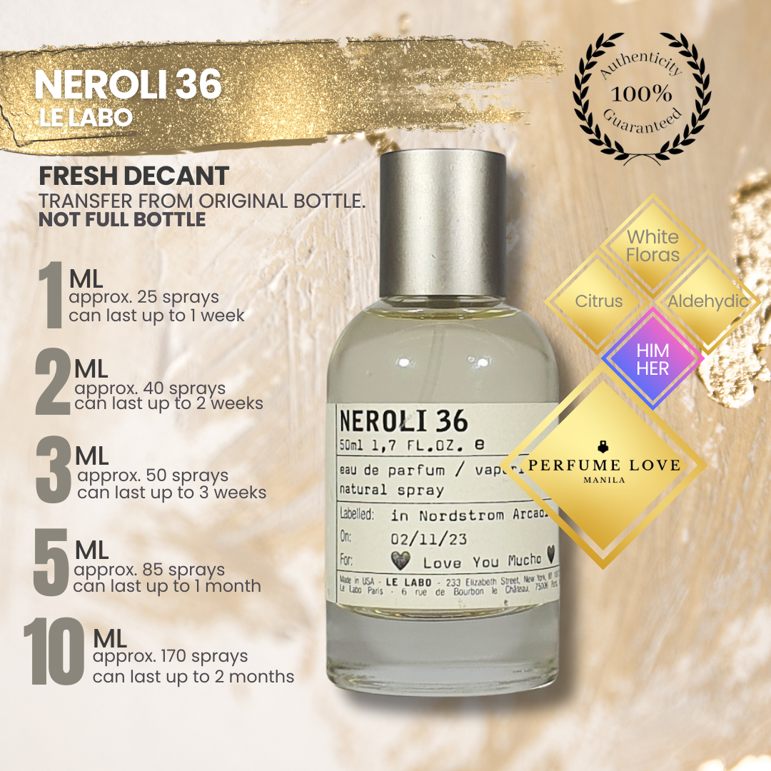 LE LABO NEROLI 36 オードパルファム 50ml ルラボ マッチャ LE LABOの