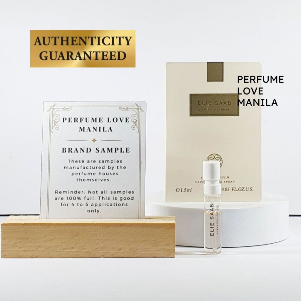 PERFUME SAMPLE VIAL 1.5ml Elie Saab Le Parfum Lumiere