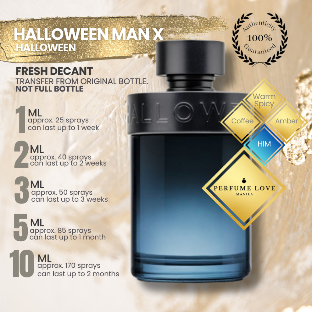 PERFUME DECANT Halloween Man X Eau de Parfum – Perfume Love Manila