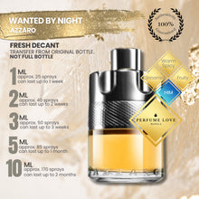 Load image into Gallery viewer, PERFUME DECANT Azzaro Wanted By Night Eau de Parfum