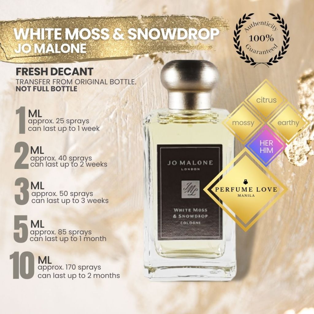 Jo Malone White Moss And Snowdrop Malone White White Moss And