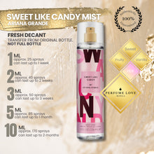 Load image into Gallery viewer, PERFUME DECANT Ariana Grande Sweet like Candy Body Mist