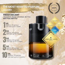 Load image into Gallery viewer, PERFUME DECANT Azzaro The Most Wanted Parfum
