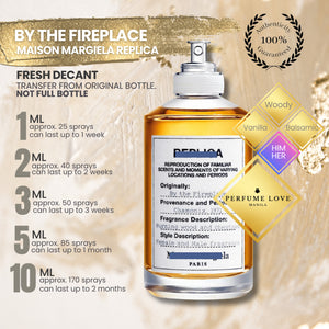 PERFUME DECANT Maison Margiela Replica By the Fireplace