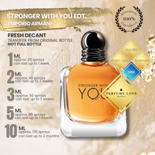 Load image into Gallery viewer, PERFUME DECANT Emporio Armani Stronger With You Eau de Toilette